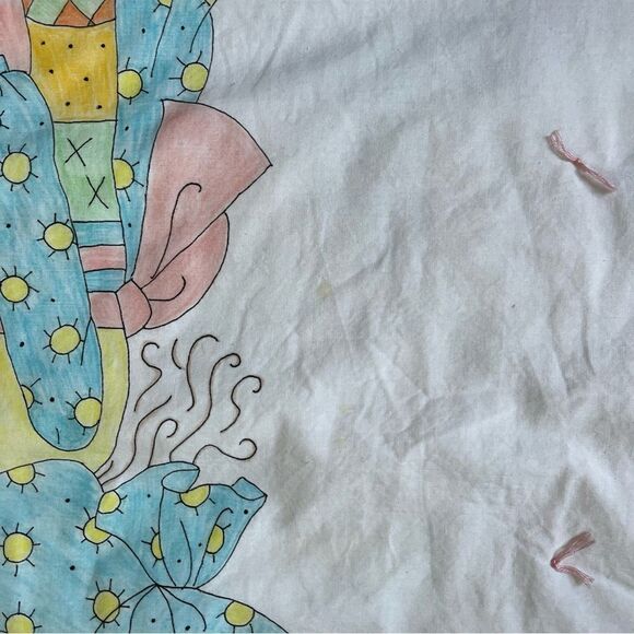 Vintage Holly Hobbit Reversible 60’s Kids Blanket - Picture 6 of 13